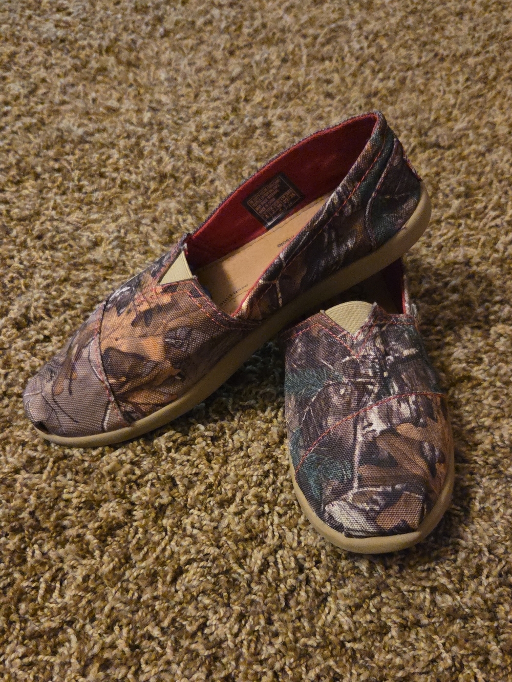 BOBS Women's Camo Slip-On Flats